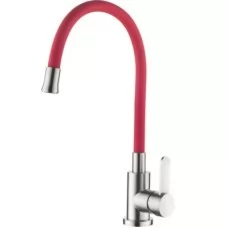 Смеситель для кухни Ledeme L74004-1 красный