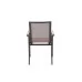 Стул садовый HALMAR FIERRO черный/серый/коричневый