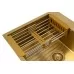 Коландер для кухонной мойки Arfeka Eco AR G (gold)