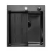 Кухонная мойка Arfeka ECO AR 450*500, коландер G, BLACK DECOR MILLET
