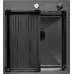 Кухонная мойка Arfeka ECO AR 450*500, коландер G, BLACK DECOR