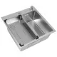 Кухонная мойка Arfeka ECO AR 500*500+CL AR G+DS AR SATIN