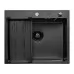 Кухонная мойка Arfeka ECO AR 600*500+CL AR G+DS AR BLACK