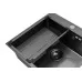 Кухонная мойка Arfeka ECO AR 600*500+CL AR G+DS AR BLACK DECOR VOLCANIC
