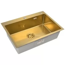 Кухонная мойка Arfeka ECO AR 700*500 GOLD PVD NANO DECOR