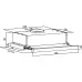 Телескопическая вытяжка Schtoff TF-5260/L GBK