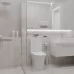 Унитаз Roxen Urban Tornado Bidet 600190-01X белый SoftClose (напольный)