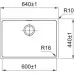 Кухонная мойка Franke FEX 210-60 127.0688.783 стальной