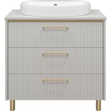 Тумба Brevita Elche 80 ELC-0080-0302Я серый кашемир