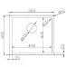 Кухонная мойка Asteria A5045NB-D1 Черный MicroDecor