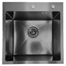 Кухонная мойка Asteria A5050NB-D1 Черный MicroDecor