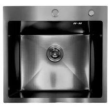 Кухонная мойка Asteria A5550NB-D1 Черный MicroDecor 