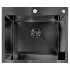 Кухонная мойка Asteria A6050NB-D Графит Decor