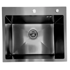 Кухонная мойка Asteria A6050NB-D1 Черный MicroDecor