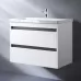 Тумба AM.PM Pulse M91-FHX0752-WCC0752WG белый глянцевый/графитовый