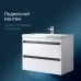 Тумба AM.PM Pulse M91-FHX0752-WCC0752WG белый глянцевый/графитовый