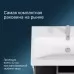 Тумба AM.PM Pulse M91-FHX0752-WCC0752WG белый глянцевый/графитовый