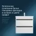 Тумба AM.PM Pulse M91-FHX0602-WCC0602WG белый глянцевый/графитовый
