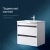 Тумба AM.PM Pulse M91-FHX0602-WCC0602WG белый глянцевый/графитовый