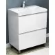 Тумба Vela Мира 70Н без планки TU2710112 белый