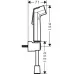 Гигиенический набор Hansgrohe Bidette S EcoSmart+ 29234000 хром