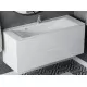 Тумба Vela Бриз 120П TU27061 белый