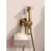 Смеситель с гигиенической лейкой Raglo R51.52.03 золотой сатин