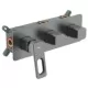 Смеситель для ванны Raglo R51.274.09 графит матовый