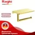 Бумагодержатель Raglo R320.03.03 золотой сатин