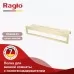 Полка прямая Raglo R340.04.03 золотой сатин