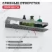 Полка прямая Raglo R340.03.09 оружейная сталь