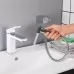 Смеситель с гигиенической лейкой Gappo Futura G1017-1 белый/хром