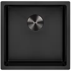 Кухонная мойка ZORG ZRN 4545 PREMIUM PVD Gunblack графит