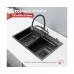Кухонная мойка Raglo R702.7246.09 графит матовый