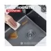 Кухонная мойка Raglo R703.5044.09 оружейная сталь