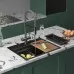 Кухонная мойка Roxen Stage 60 560250-60-BS 60х48 Графит Текстура