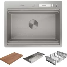 Кухонная мойка Roxen Stage 60 560250-60-S 60х48 Satin Текстура