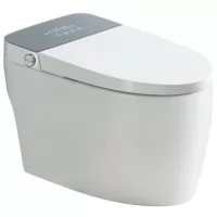 Унитаз Roxen Smart Turbo 670300-02 с импульсным смывом, сушкой и пультом (приставной)