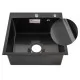 Кухонная мойка Schtoff Best Decor Black 5050