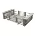 Кухонная мойка Schtoff Best Decor Silver 4550, коландер KR-1 GREY, дозатор SD-1 SILVER, комплект