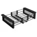 Кухонная мойка Schtoff Best Decor Black 6050, коландер KR-1 BLACK, дозатор SD-1 BLACK, комплект 