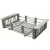 Кухонная мойка Schtoff Best Decor Silver 5550, коландер KR-1 GREY, дозатор SD-1 SILVER, комплект