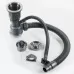 Кухонная мойка Schtoff Undermount Best Decor Silver 4545,коландер KR-1 GREY, дозатор SD-1 GREY, комплект