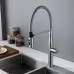 Смеситель для кухни Shevanik S123L-9 сатин