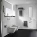Унитаз Roca The Gap 36,5x65 сиденье Duroplast, микролифт, тонкое (подвесной)