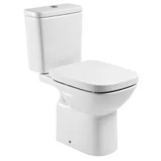 Унитаз Roca Debba 34299700Y+34199100Y+ZRU9302826 76х65, дюропласт, микролифт (напольный)