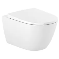 Унитаз Roca Ona Rimless 346687000+801E12001 36x53 сиденье Supralit, Soft Close (подвесной)