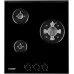 Газовая варочная панель Exiteq EXH-211 black (E30040) черный