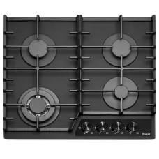 Газовая варочная панель ZorG HAG63 FDW black matte