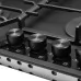 Газовая варочная панель ZorG HAG63 FDW black matte
